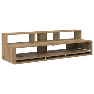 vidaXL Biurko studyjne Dąb artisan 152 x 42,5 x 36 cm