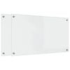 vidaXL Panel kuchenny 2 szt. przezroczysty 90 x 50 cm szkło hartowane