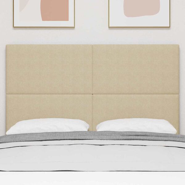 vidaXL Zagł&oacute;wek Jasnozielony szary 160 cm Sk&oacute;ra ekologiczna