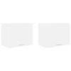vidaXL Szafka wisząca z przechowywaniem 2 pcs Biały 50 x 31 x 40 cm