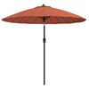 vidaXL Parasol ogrodowy na słupku aluminiowym, 250 cm, terakota