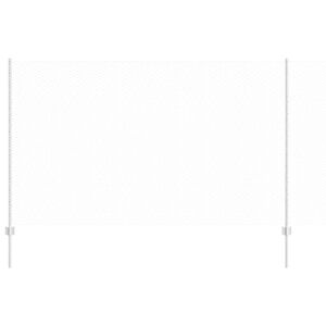 vidaXL Sześciokątne ogrodzenie z słupkiem 100 x 1,4 m Stal ocynkowana