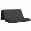 vidaXL Składana Sofa Ł&oacute;żko 120 x 67 x 45 cm ciemnoszary
