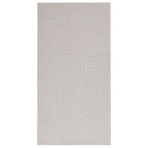 vidaXL Dywan wewnętrzny i zewnętrzny PALMERAS Kremowy 150 x 80 cm