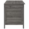 vidaXL Skrzynia ogrodowa, antracytowa, 99x49,5x58,5 cm, drewno jodłowe
