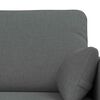 vidaXL Sofa 2 pcs Ciemnoszary
