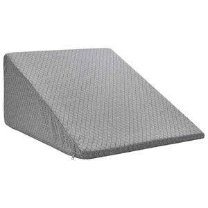 vidaXL Poduszka na nogi 60 x 50 x 30 cm Miękki Pianka z pamięcią Szary