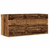 vidaXL Szafka pod umywalkę, stare drewno, 100x38,5x45 cm