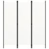 vidaXL Parawan 3-panelowy, biały, 150 x 180 cm