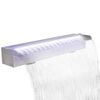 vidaXL Fontanna do oczka wodnego, z oświetleniem LED, 60 cm