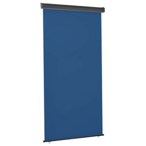 vidaXL Markiza boczna na balkon, 125 x 250 cm, niebieska