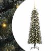 vidaXL Sztuczna choinka z podstawą Zielony 120 cm PVC, plastik i stal