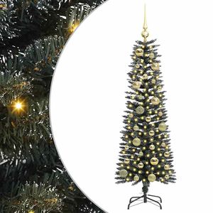 vidaXL Sztuczna choinka z podstawą Zielony 120 cm PVC, plastik i stal