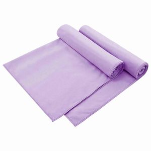 vidaXL Ręczniki do Krzeseł na Zewnątrz 2 pcs Fioletowy 130 x 60 cm