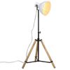 vidaXL Lampa stojąca, 25 W, biała, 75x75x90-150 cm, E27