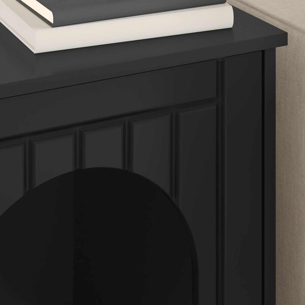 vidaXL Koty Dom Czarny 53 x 52 x 62 cm Materiał drewnopochodny