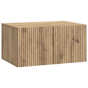 vidaXL Szafka RTV montowana na ścianie 59,5 x 41 x 30 cm Dąb artisan