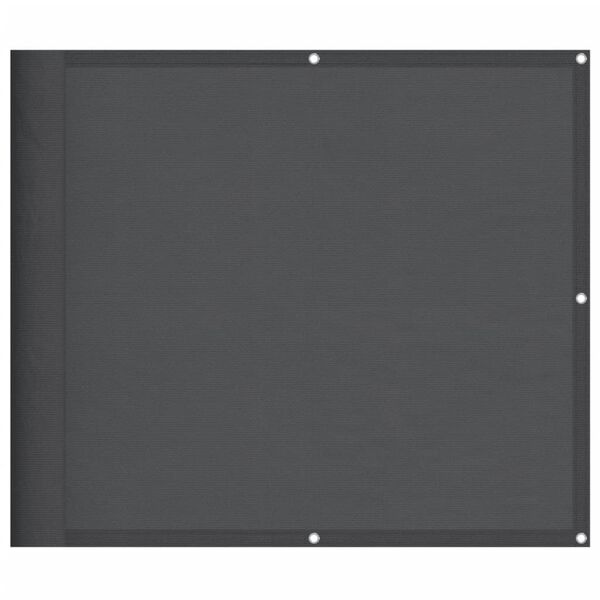 vidaXL Parawan balkonowy, antracyt, 90x1000 cm, 100% poliester Oxford