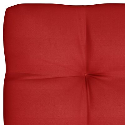 vidaXL Poduszki na sofę z palet, 7 szt., czerwone