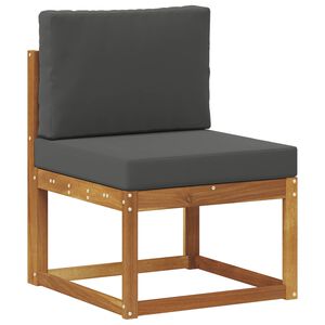 vidaXL Środkowa sofa ogrodowa Lite Drewno Akacji Naturalny