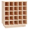 vidaXL Szafka na wino, 55,5x34x61 cm, lite drewno sosnowe