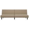 vidaXL 2-osobowa sofa, cappuccino, sztuczna skóra