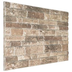 vidaXL Panele ścienne 10 szt. 100 x 50 cm Wielokolorowe Pianka EPS