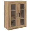 vidaXL Highboard Dąb rzemieślniczy 69,5 x 34 x 180 cm