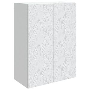 vidaXL Szafka ścienna Biały 66 x 34,5 x 90 cm Drewno inżynieryjne
