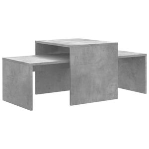 vidaXL Stoliki kawowe, betonowy szary, 100x48x40 cm