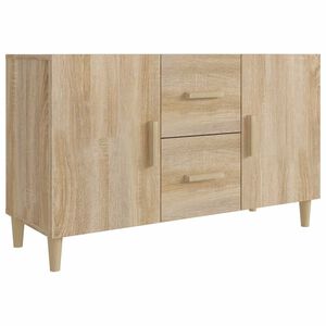 vidaXL Komoda, dąb sonoma, 100x36x60 cm, materiał drewnopochodny
