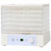 vidaXL Suszarka do żywności z 6 tacami, biała, 250 W