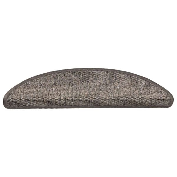 vidaXL Samoprzylepne nakładki na schody 15 szt. 56x17x3 cm brązowy beż