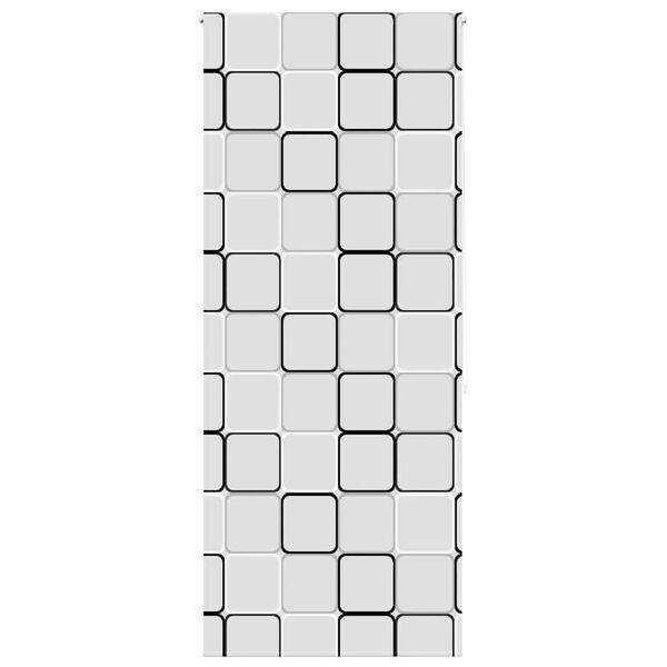 vidaXL Roleta prysznicowa 110x240 cm Szerokość tkaniny 106 cm