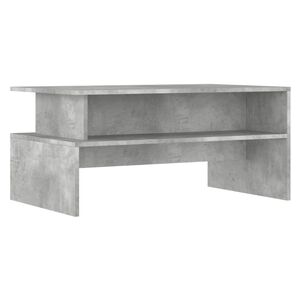 vidaXL Stolik kawowy, szarość betonu, 90x55x42,5 cm