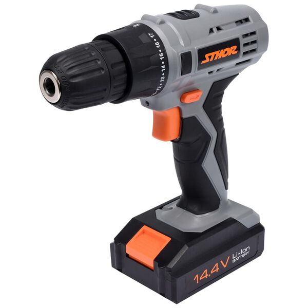 Sthor Wiertarka z akumulatorem 1,3Ah Li-ion, 14,4 V, 17 Nm