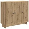 vidaXL Bufet Dąb artisan 89 x 34,5 x 80 cm Drewno inżynieryjne