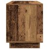 vidaXL Szafka RTV z oświetleniem LED Stare drewno 100x41x50 cm