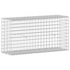 vidaXL Gabion z drutu 5 mm i siatką 5x5 cm 100x30x50 cm