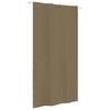 vidaXL Parawan balkonowy, kolor taupe, 140x240 cm, tkanina Oxford