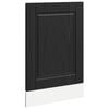 vidaXL Front do zmywarki PORTO Czarny Dąb 45 x 1,5 x 57 cm