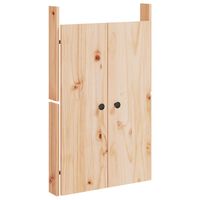 vidaXL Drzwi szafki kuchennej na zewnątrz, 50x9x82 cm, drewno sosnowe