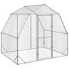 vidaXL Kurnik dla kur, 2,5x2x2,25 m, stal