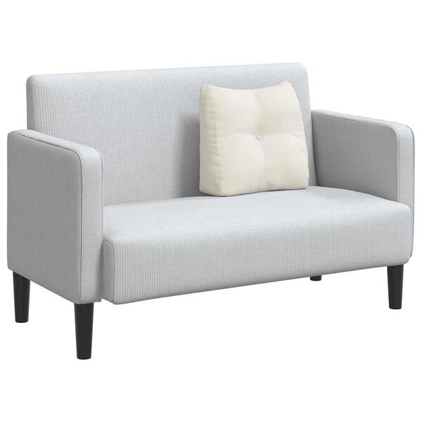 vidaXL Poduszka na plecy Kremowy 45 x 24 x 50 cm Aksamit