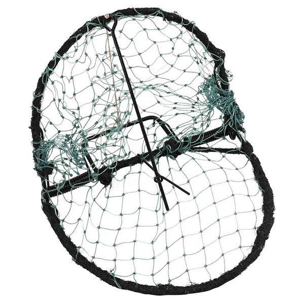 vidaXL Pułapka na ptaki, zielona, 20 cm, stal