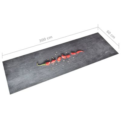 vidaXL Kuchenny dywanik podłogowy Pepper, 60x300 cm