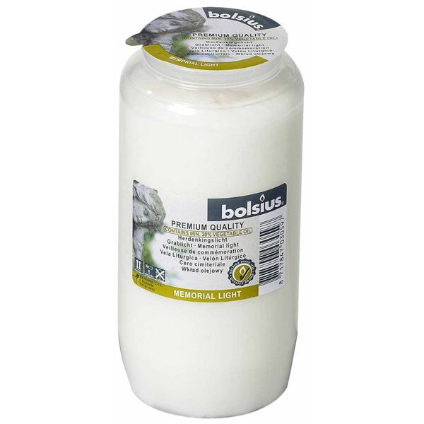 Bolsius Wkłady do zniczy Compo No 7, 24 szt., przezroczyste