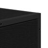 vidaXL Bufet Czarny Dąb 35.5 x 35 x 76 cm