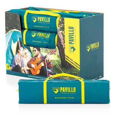 Pavillo Namiot Cool Ground 3, niebiesko-żółty