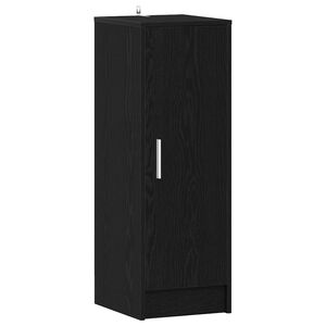 vidaXL Szafka na buty 32 x 35 x 92 cm Drewno inżynieryjne Czarny dąb